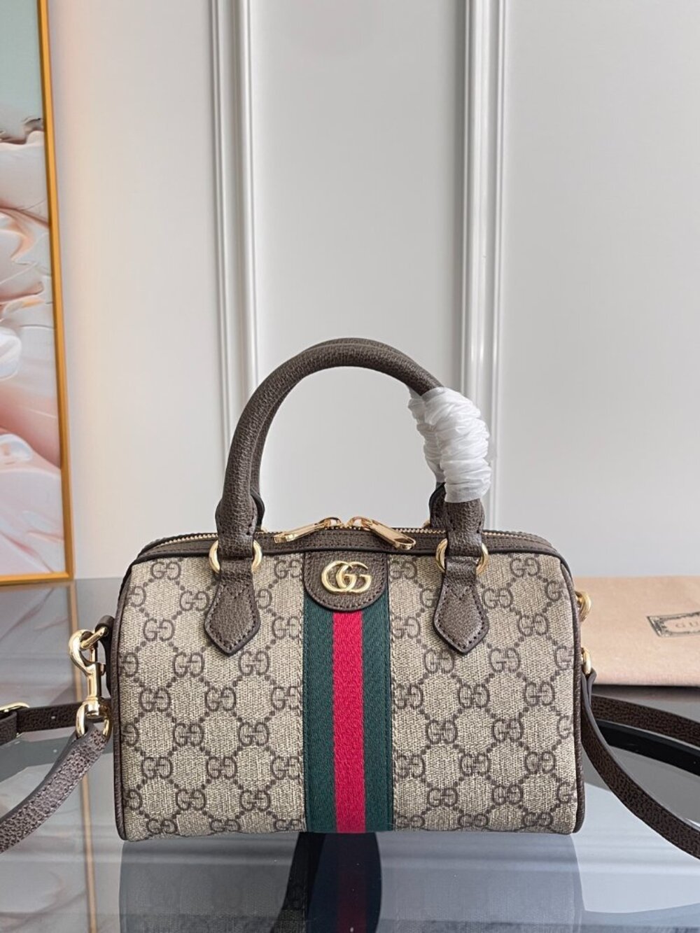 Gucci Ophidia Mini Top Handle Bag